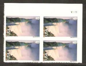 #C133 Niagara Falls Airmail Plate Block Mint NH