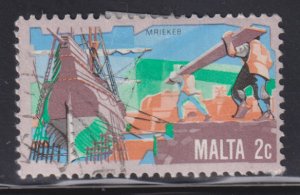 Malta 594 Ship Building 1981