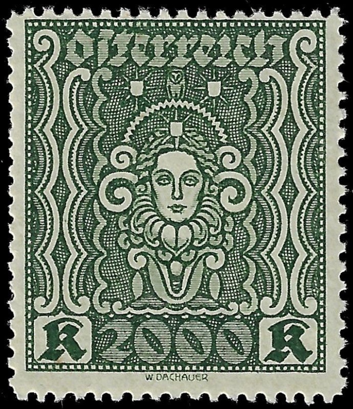 Austria 1922 Sc 295 MXLH f