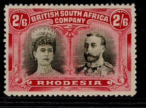 RHODESIA GV SG156, 2s 6d sepia & deep crimson, M MINT. Cat £425.