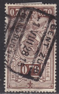 Belgium Q147 Parcel Post & Railway Stamps 1924