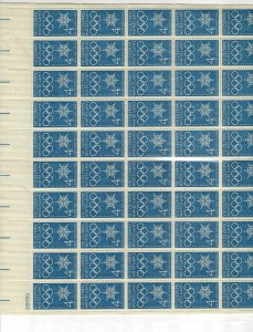 USA 1960 Mint Sheet SC1146SH Olympic Rings and Snowflake Dull blue *STOCK IMAGE*
