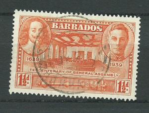 Barbados SG 259 FU