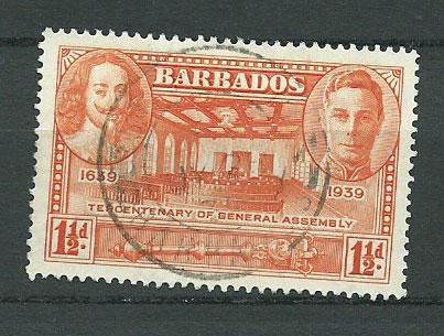 Barbados SG 259 FU