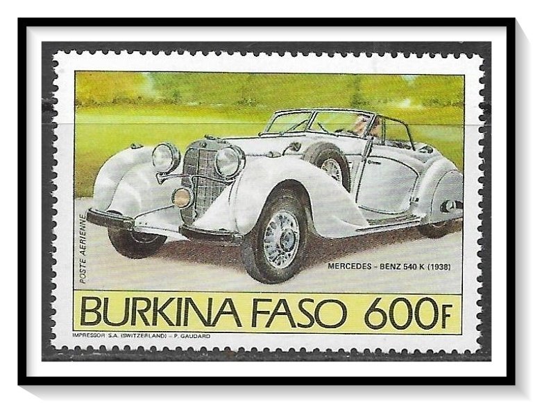 Upper Volta #714 Vintage Autos MNH