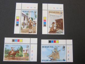 Bermuda 1984 Sc 445-448 set MNH