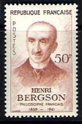 France #934 Henri Bergson, Philospher NH, Cat. $ .40