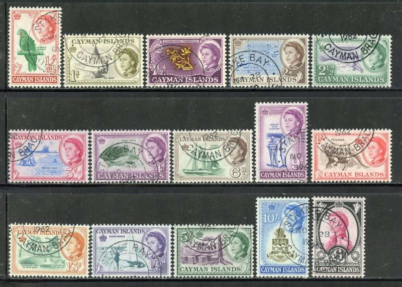 Cayman Islands # 153-67, Used. CV $ 68.00