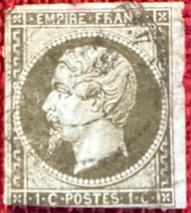 France 1853 Sc.12 Used