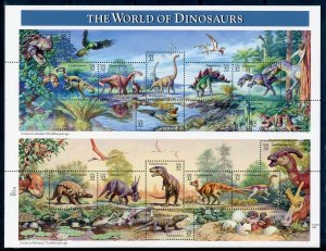 US Stamp #3136 Dinosaurs 32c - Sheet Pane of 15 - MNH - CV $10.00