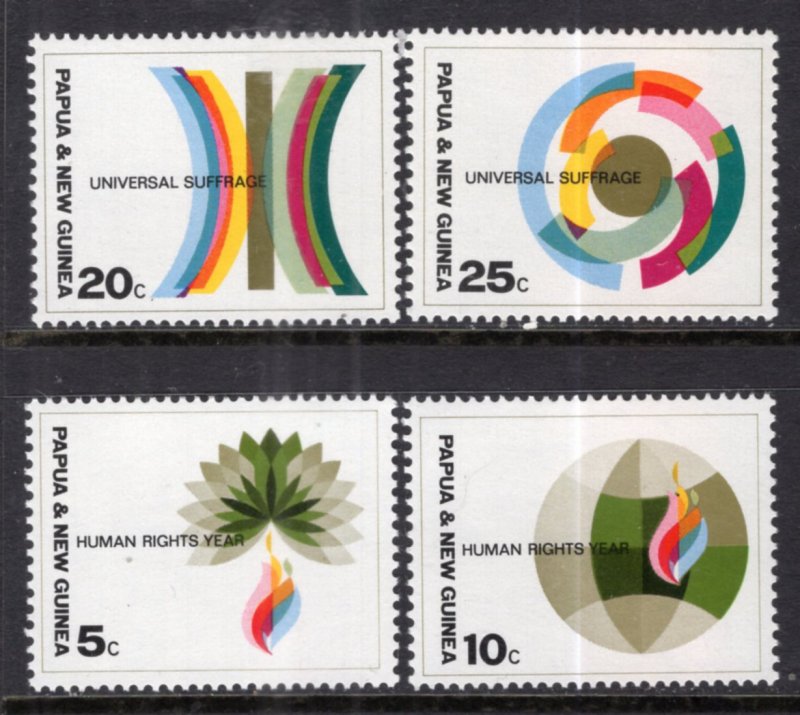 Papua New Guinea 261-264 MNH VF