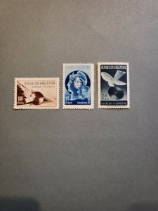Stamps Argentina Scott #470-2 nh