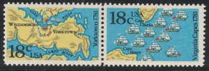 Scott 1938a- American Bicentennial, Yorktown, Virginia- MNH 18c 1981- mint stamp