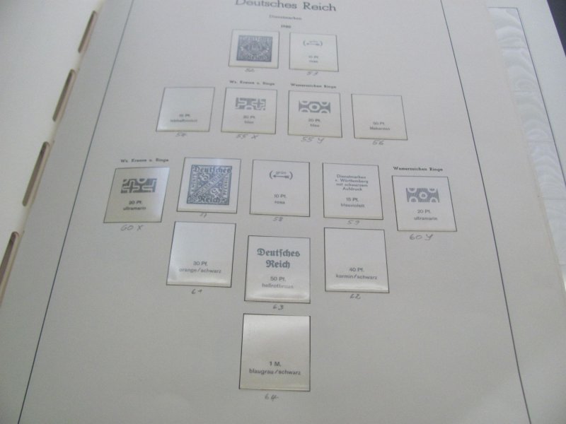 Germany   KA-BE SPRING BACK BINDER WITH 1933-1945 LIGHTHOUSE PAGES