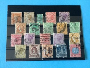Australia Victoria Vintage Used Stamps R46314 