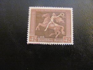 GERMANY 1938 USED SC# B119 BROWN RIBBON SET $60