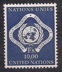 UN Geneva Sc# 14 Peace & Justice MNH