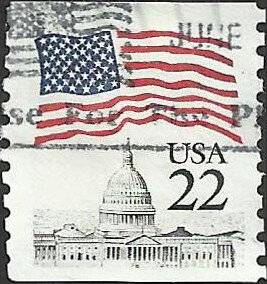 # 2115a USED FLAG OVER CAPITOL DOME