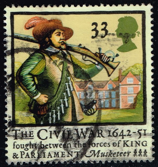 Great Britain #1456 Musketeer; Used (0.95) (2Stars)