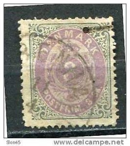 Denmark 1870 SC 17  MI 17 Used