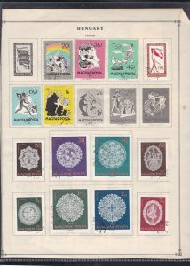 hungary 1959/61 stamps page ref 18276