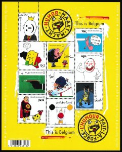 Belgium 2011  - Cartoon Art  - MNH  S/Sheet # 2514