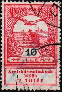 Hungary. 1913 10f S.G.141 Fine Used