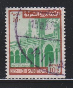 Saudi Arabia,  10p Mosque (SC# 510) Used