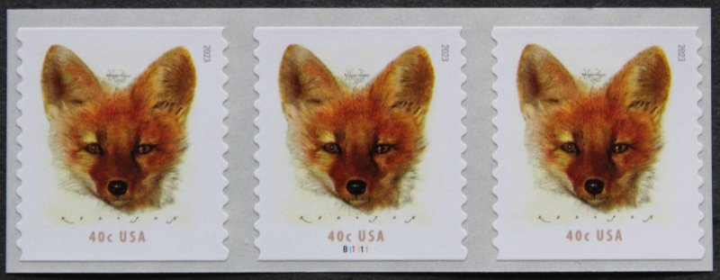 U.S.#5743 Red Fox 40c PNC-3, MNH.  P#B11111