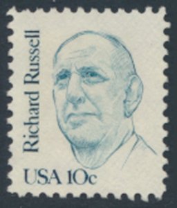 USA SC# 1853  Used  Richard Russell  see details & scans