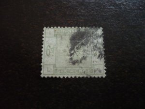 Stamps - Great Britain - Scott# 105 - Used Part Set of 1 Stamp