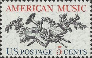 # 1252 MINT NEVER HINGED AMERICAN MUSIC