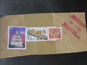 US high value stamps #3648 $13.65 Capitol Dome #2482 $2 Bobcat #3646 60c Eagle