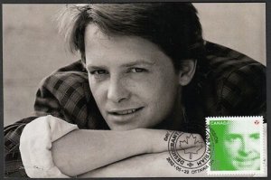 CANADA Sc #2553 - MICHAEL J. FOX, ACTOR & SOCIAL ACTIVIST, MAXICARD # 3