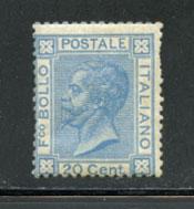 ITALY Scott #35, Sassone #T26, Unused, Cat. $625.00