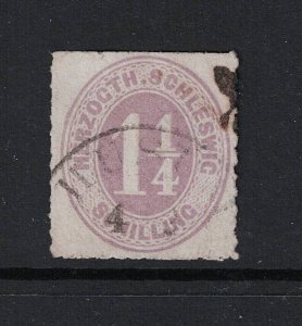 Schleswig-Holstein SC# 11, Used, some minor toning (around cancel) - S16951