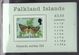 Falkland Islands 1984 Insects Booklet