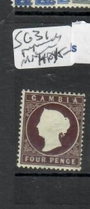 GAMBIA (P2010B)  QV  CA  4D SG SG 31  PAPERMAKERS  WMK  MOG 