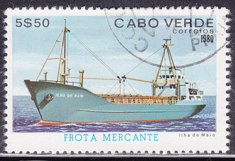 Cape Verde 423 Used 1980 Ilha do Maio