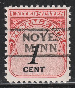 Precancel - Noyes, MN - PSS 728