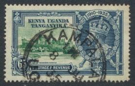 Kenya Uganda Tanganyika KUT - Used SG 126 SC#44 silver jubilee see details