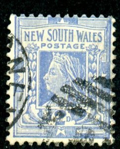 New South Wales, Scott #99b, Used