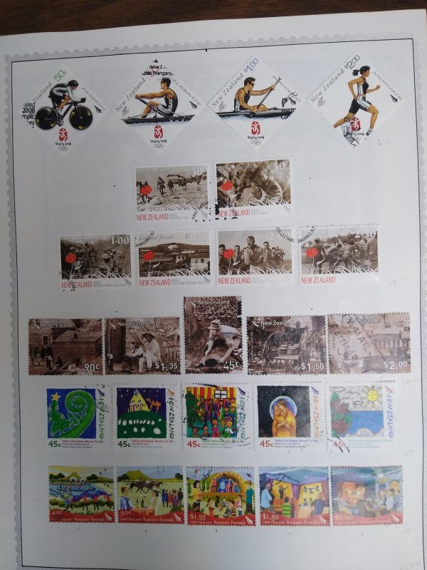 collection on pages New Zealand 2008 IG: CV $110