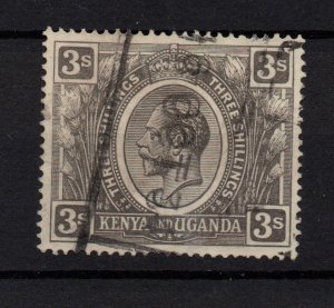 British KUT KGV 3/- black SG90A fine used WS36950