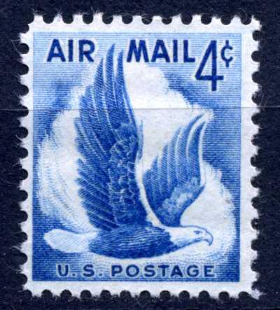 U.S. Airmail #C48 Eagle mognh