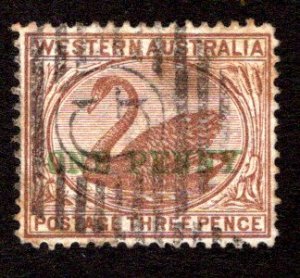 WESTERN AUSTRALIA  SC# 71  FVF/U