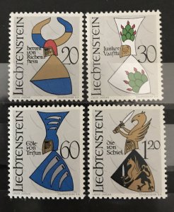 Liechtenstein 1966 #411-14 MNH, CV  $1.50