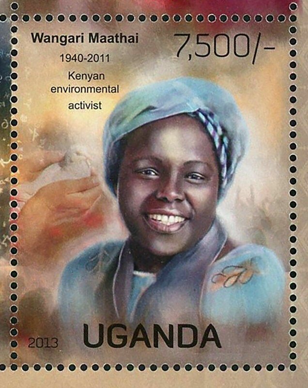 Nobel Peace Prize Stamp Kofi Annan Wangari Maathai Desmond Tutu S/S MNH #3075 