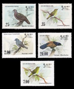 SRI LANKA 1983 - 88. SCOTT # 691 - 877. MINT