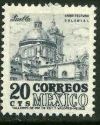 MEXICO 878, 20cents 1950 Definitive 2nd Printing wmk 300. MINT, NH. F-VF.